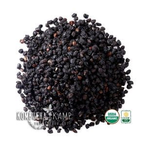 Organic Dried Elderberries, Loose Dried Elderberries Tea