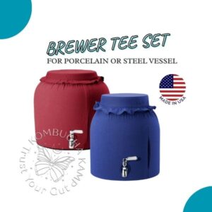 Brewer Tee Set For Steel and Porcelain Vessels