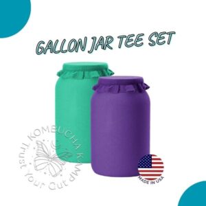 Brewer Tee Set Gallon Glass Jar Size